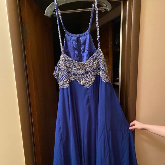 Royal Blue Prom Dress - Picture 2 of 5